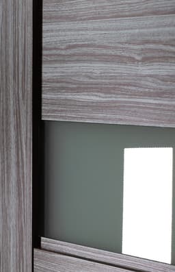 DELLA VETRO GRAY OAK SLAB BELLDINNI MODERN INTERIOR DOOR - 2