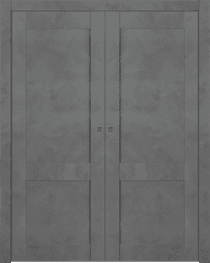 AVON 07 R DARK URBAN DOUBLE POCKET BELLDINNI MODERN INTERIOR DOOR - 1