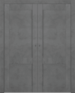 AVON 07 R DARK URBAN DOUBLE POCKET BELLDINNI MODERN INTERIOR DOOR - 1