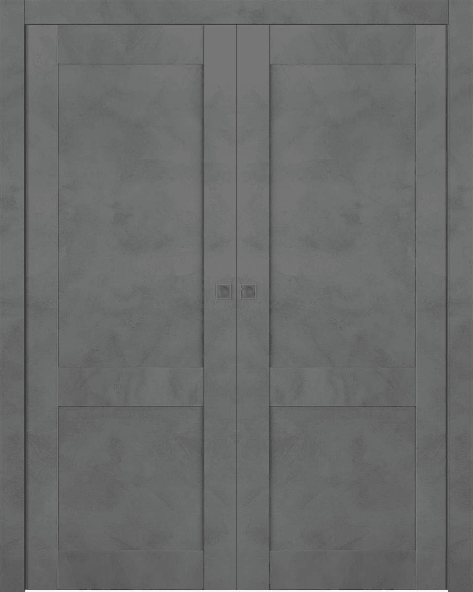 AVON 07 R DARK URBAN DOUBLE POCKET BELLDINNI MODERN INTERIOR DOOR - 1