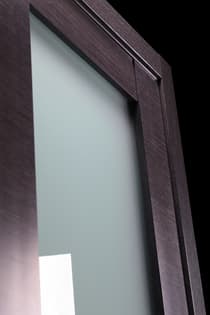 AVANTI 207 VETRO BLACK APRICOT SWING BELLDINNI MODERN INTERIOR DOOR - 9