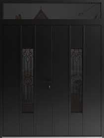 Double metal-aluminum modern exterior door Ronex 1477 - 4