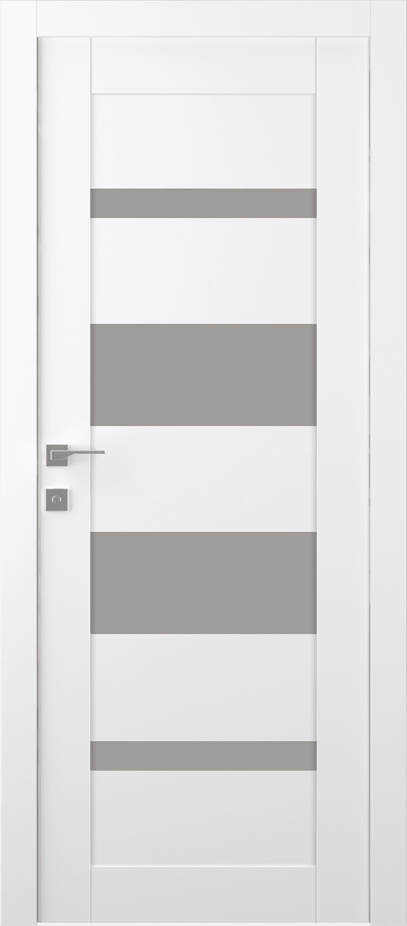 MIRELLA VETRO SNOW WHITE SWING BELLDINNI MODERN INTERIOR DOOR