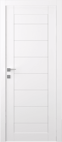 ERMI SNOW WHITE SWING BELLDINNI MODERN INTERIOR DOOR - 1