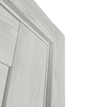 AVON 07-01 VETRO RIBEIRA ASH INVISIBLE METAL FRAME BELLDINNI MODERN INTERIOR DOOR - 6
