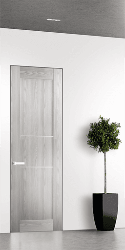 AVON 07 2H RIBEIRA ASH INVISIBLE METAL FRAME BELLDINNI MODERN INTERIOR DOOR - 1