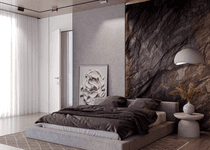 OPTIMA SNOW WHITE INVISIBLE METAL FRAME BELLDINNI MODERN INTERIOR DOOR - 2