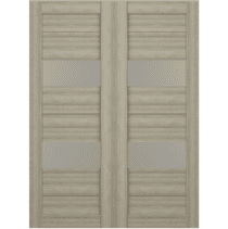 BERTA VETRO SHAMBOR DOUBLE BELLDINNI MODERN INTERIOR DOOR - 2