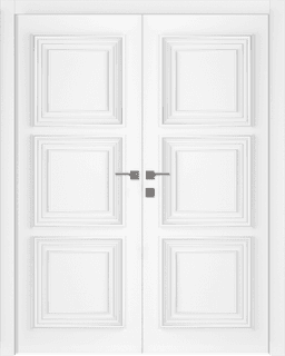 PALAZZO 3 POLAR WHITE CLOSET BELLDINNI MODERN INTERIOR DOOR - 1