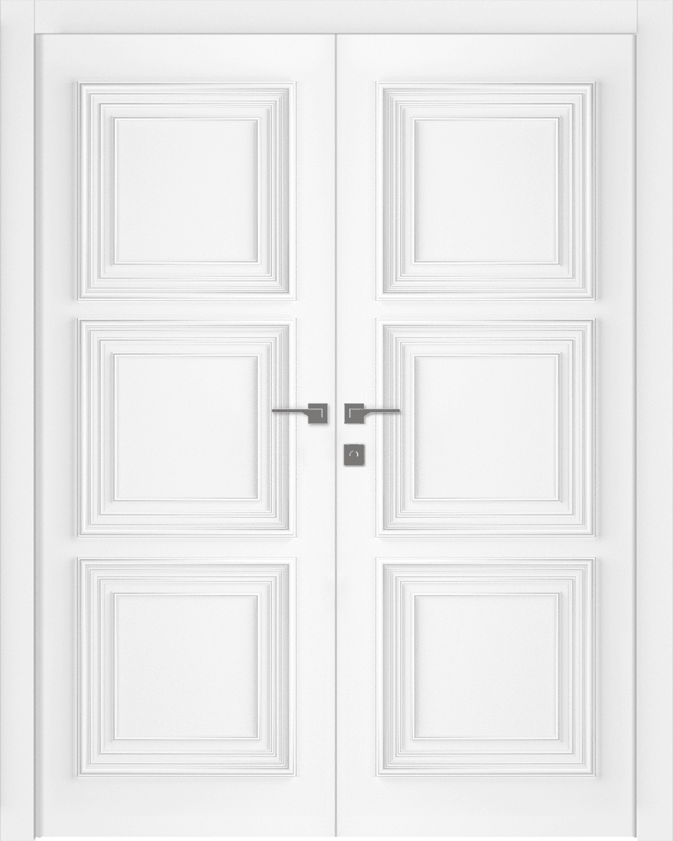 PALAZZO 3 POLAR WHITE CLOSET BELLDINNI MODERN INTERIOR DOOR - 1