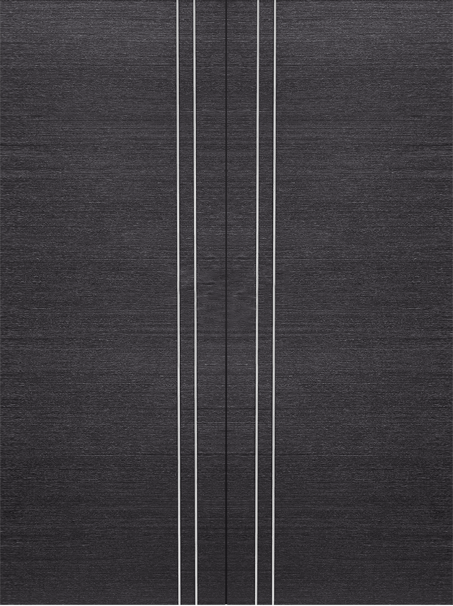 AVANTI 2V BLACK APRICOT DOUBLE MAGIC BELLDINNI MODERN INTERIOR DOOR - 2