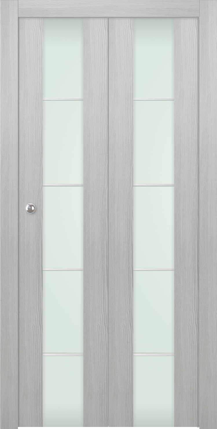 AVON 202 4H VETRO RIBEIRA ASH BI-FOLD BELLDINNI MODERN INTERIOR DOOR - 1