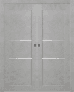 AVON 07 3H LIGHT URBAN DOUBLE POCKET BELLDINNI MODERN INTERIOR DOOR - 1