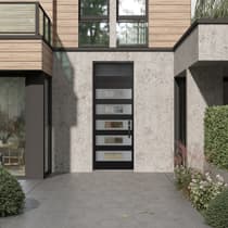 Modern Steel Front Door Diamond D5 - 7