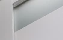 VITA VETRO BIANCO NOBLE SLAB BELLDINNI MODERN INTERIOR DOOR - 5