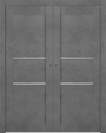 AVON 07 3H DARK URBAN DOUBLE POCKET BELLDINNI MODERN INTERIOR DOOR - 1