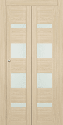 AVON 07-01 VETRO LOIRE ASH BI-FOLD DOORS BELLDINNI MODERN INTERIOR DOOR - 1