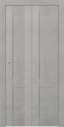 AVON 07 R LIGHT URBAN DOUBLE BI-FOLD BELLDINNI MODERN INTERIOR DOOR - 1