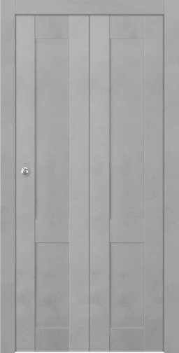 AVON 07 R LIGHT URBAN DOUBLE BI-FOLD BELLDINNI MODERN INTERIOR DOOR - 1