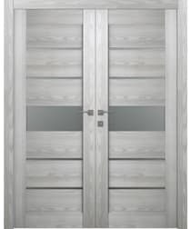 AVON 07-06 VETRO RIBEIRA ASH DOUBLE BELLDINNI MODERN INTERIOR DOOR - 1