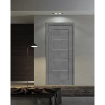 AVON 01 4H DARK URBAN BARN BELLDINNI MODERN INTERIOR DOOR - 5