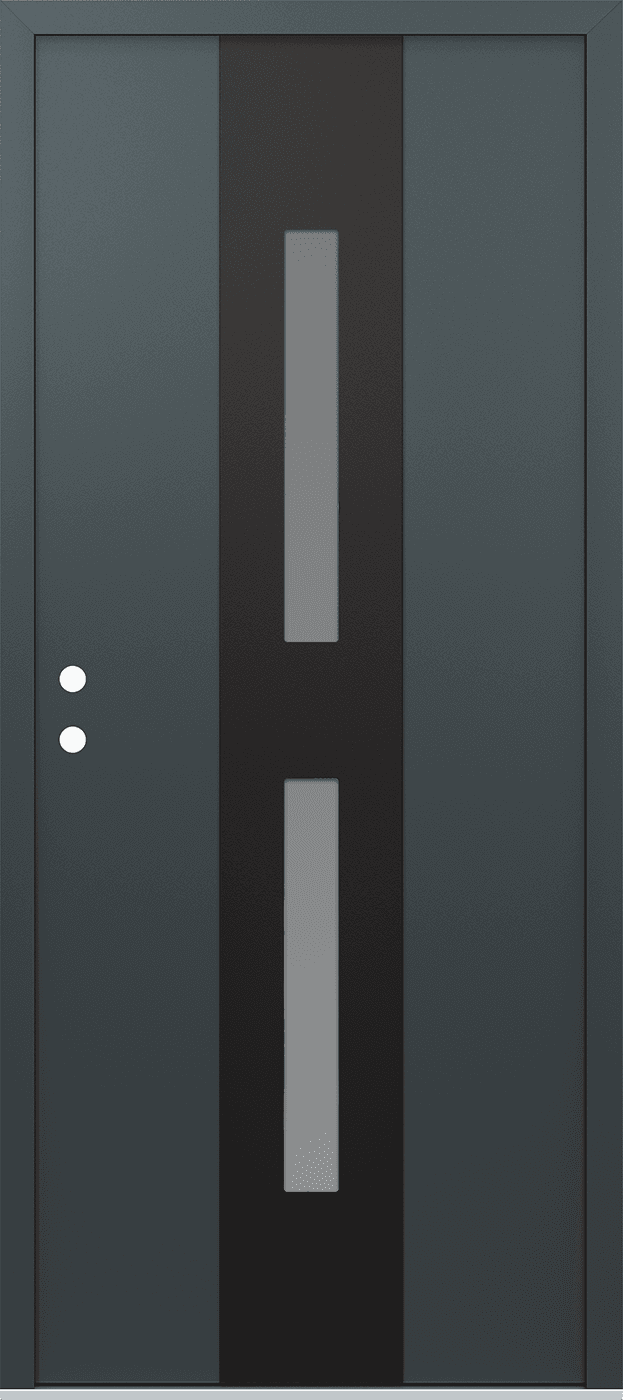 Modern Steel Front Door Diamond A6 - 2