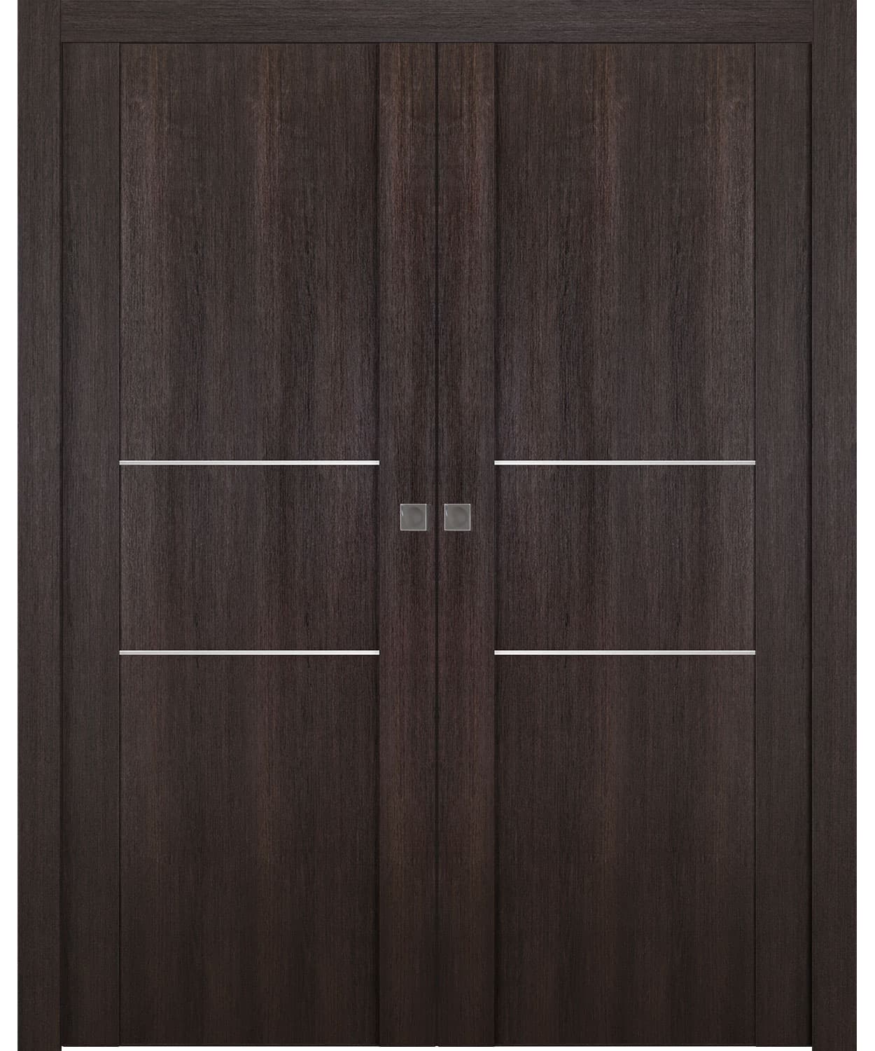 AVON 01 2H VERALINGA OAK DOUBLE POCKET DOORS BELLDINNI MODERN INTERIOR DOOR - 1