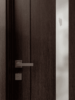 AVON 101 VETRO VERALINGA OAK INVISIBLE METAL FRAME BELLDINNI MODERN INTERIOR DOOR - 3