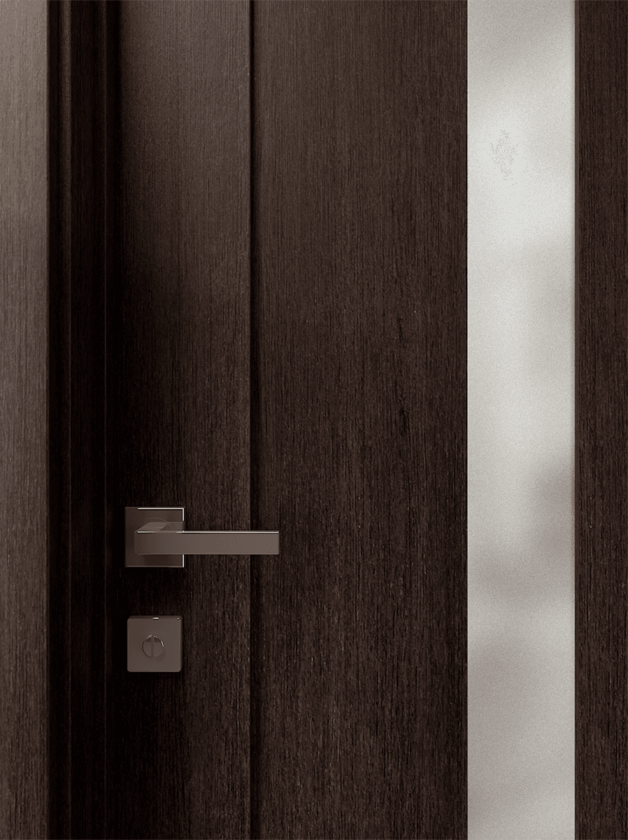 AVON 101 VETRO VERALINGA OAK INVISIBLE METAL FRAME BELLDINNI MODERN INTERIOR DOOR - 3