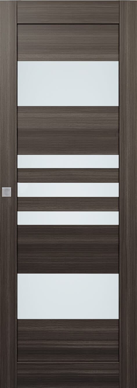 LETI VETRO GRAY OAK MAGIC BELLDINNI MODERN INTERIOR DOOR - 1