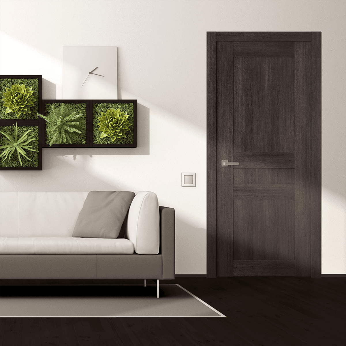 AVON 07 2R VERALINGA OAK BARN BELLDINNI MODERN INTERIOR DOOR - 3