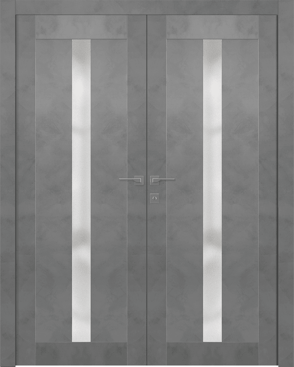 AVON 101 VETRO DARK URBAN CLOSET DOORS BELLDINNI MODERN INTERIOR DOOR - 1