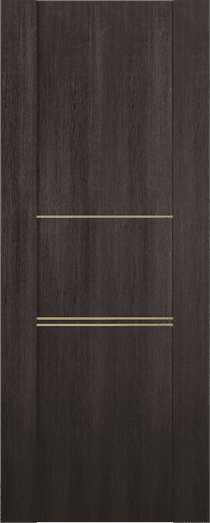 AVON 01 3H GOLD VERALINGA OAK SLAB BELLDINNI MODERN INTERIOR DOOR - 1