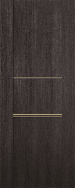AVON 01 3H GOLD VERALINGA OAK SLAB BELLDINNI MODERN INTERIOR DOOR - 1