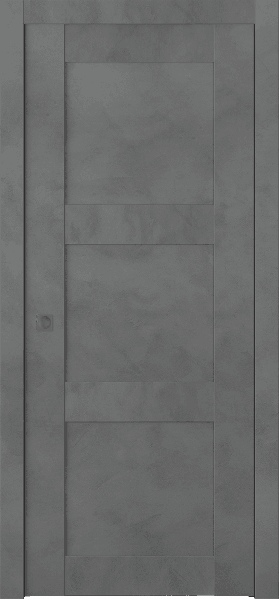 AVON 07 2RN DARK URBAN POCKET BELLDINNI MODERN INTERIOR DOOR - 1