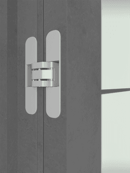 AVON 202 4H GOLD STRIPS VETRO DARK URBAN INVISIBLE METAL FRAME BELLDINNI MODERN INTERIOR DOOR - 4