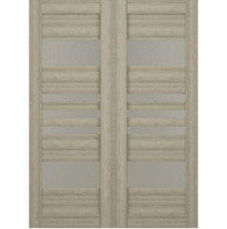 LETI VETRO SHAMBOR DOUBLE POCKET BELLDINNI MODERN INTERIOR DOOR - 1