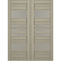 LETI VETRO SHAMBOR DOUBLE POCKET BELLDINNI MODERN INTERIOR DOOR - 1