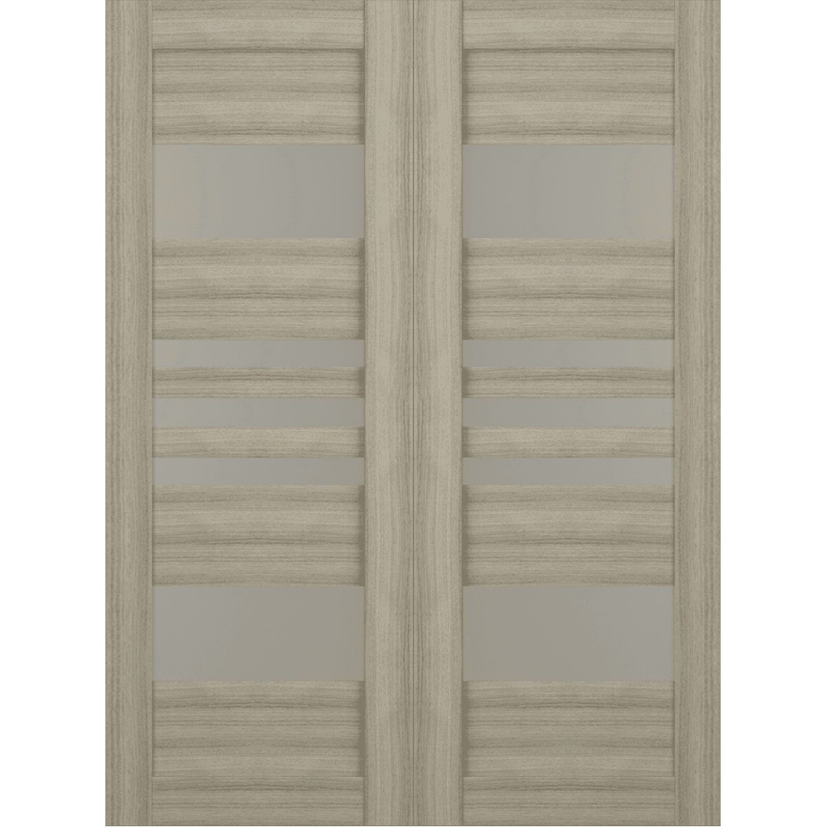 LETI VETRO SHAMBOR DOUBLE POCKET BELLDINNI MODERN INTERIOR DOOR - 1