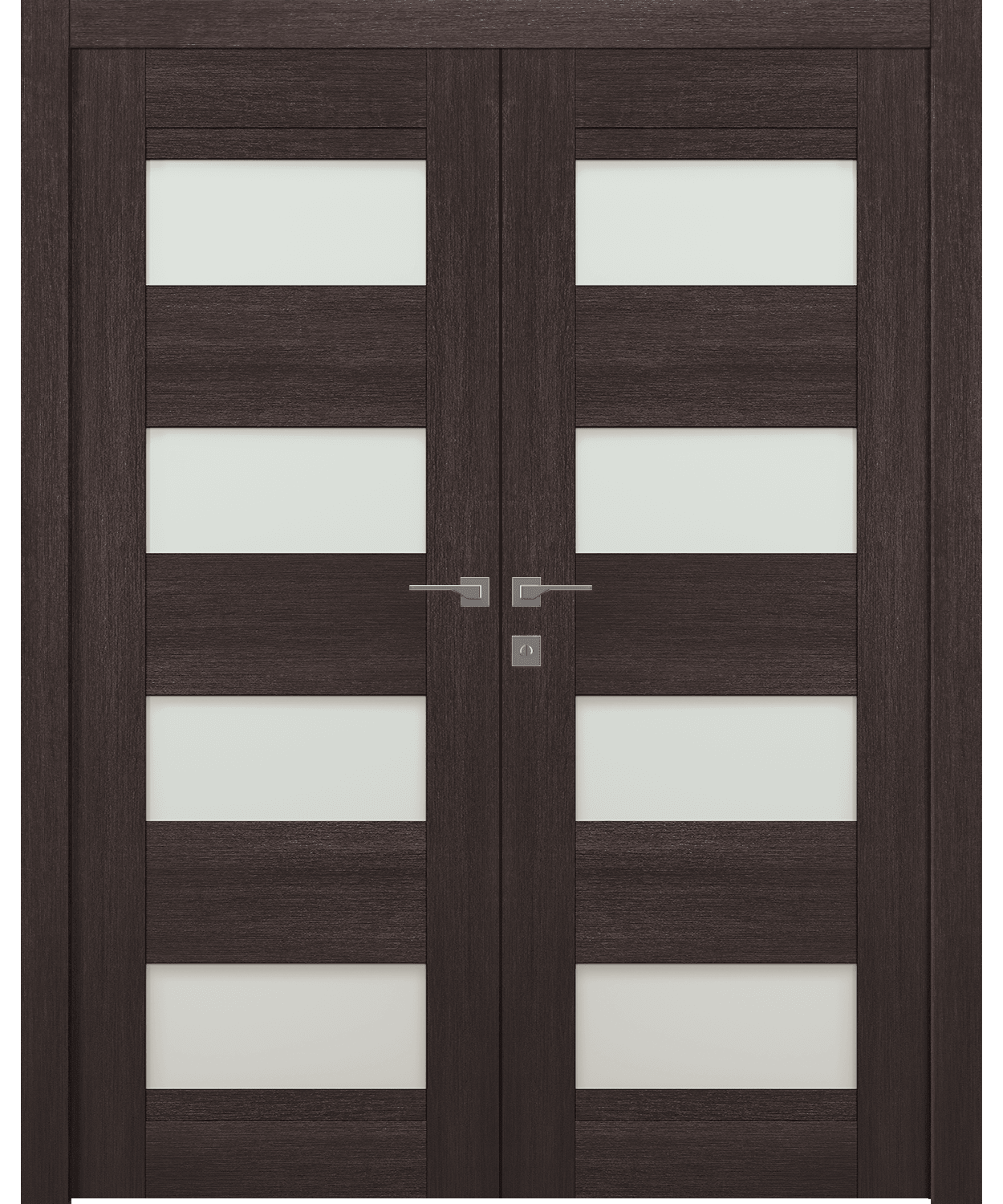 AVON 07-08 VETRO VERALINGA OAK DOUBLE DOORS BELLDINNI MODERN INTERIOR DOOR