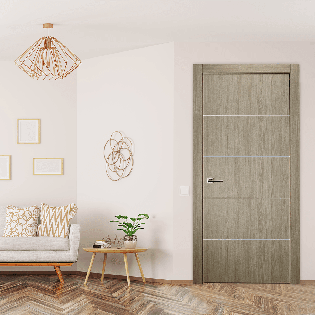 OPTIMA 4H SHAMBOR SWING BELLDINNI MODERN INTERIOR DOOR - 3