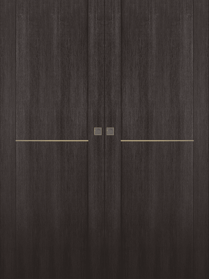 AVON 01 1H GOLD VERALINGA OAK DOUBLE MAGIC BELLDINNI MODERN INTERIOR DOOR - 1