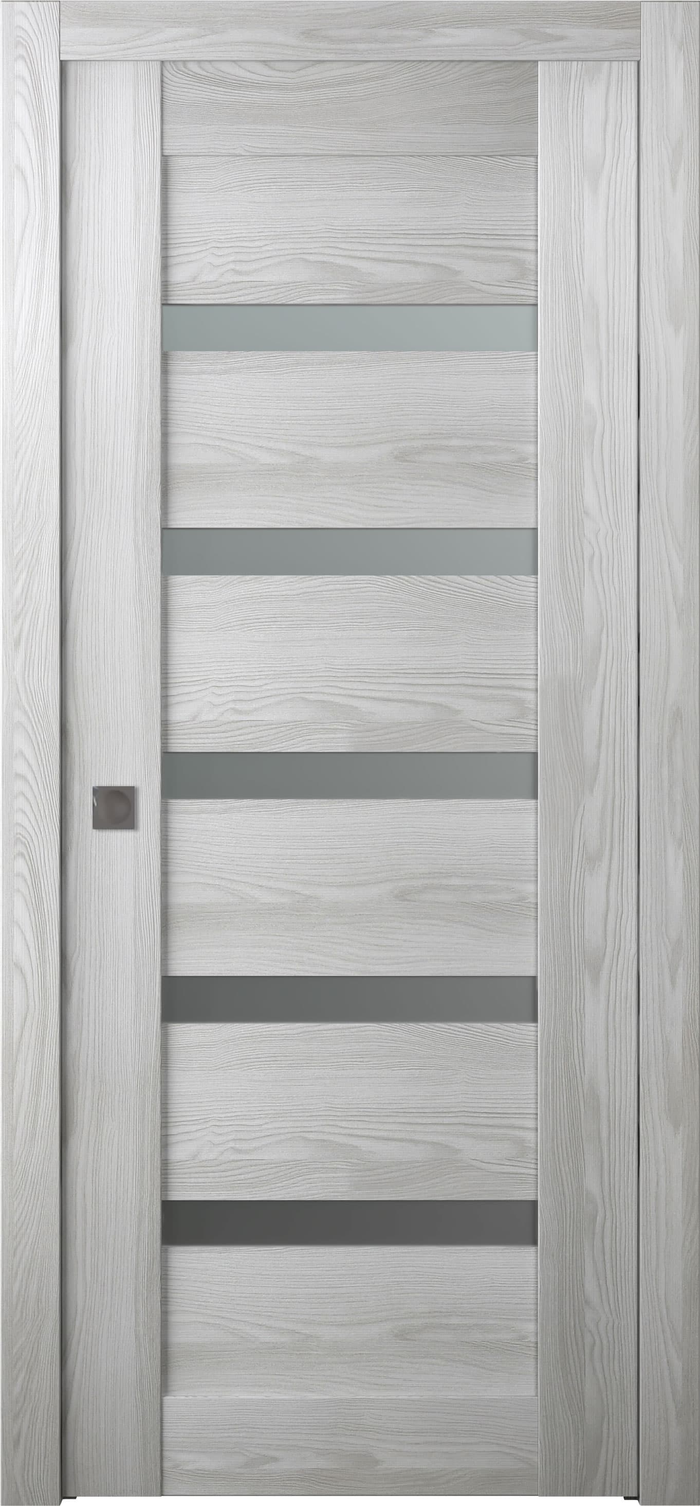 AVON 07-04 VETRO RIBEIRA ASH POCKET BELLDINNI MODERN INTERIOR DOOR - 1