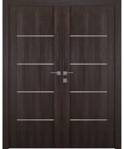 AVON 01 4H VERALINGA OAK DOUBLE BELLDINNI MODERN INTERIOR DOOR - 1