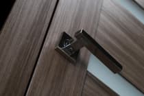 LEORA VETRO GRAY OAK BARN BELLDINNI MODERN INTERIOR DOOR - 4