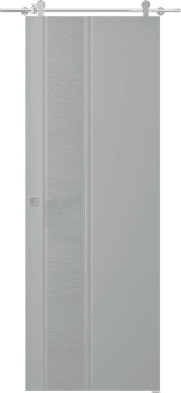 TWINWOOD 1 LIGHT GREY BARN BELLDINNI MODERN INTERIOR DOOR - 1