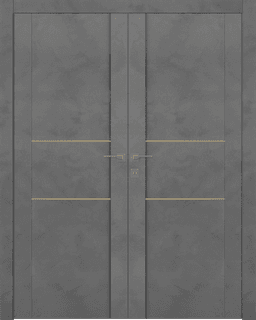 AVON 01 2H GOLD DARK URBAN CLOSET BELLDINNI MODERN INTERIOR DOOR - 1