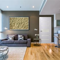 GINA VETRO BIANCO NOBLE BYPASS DOORS BELLDINNI MODERN INTERIOR DOOR - 2