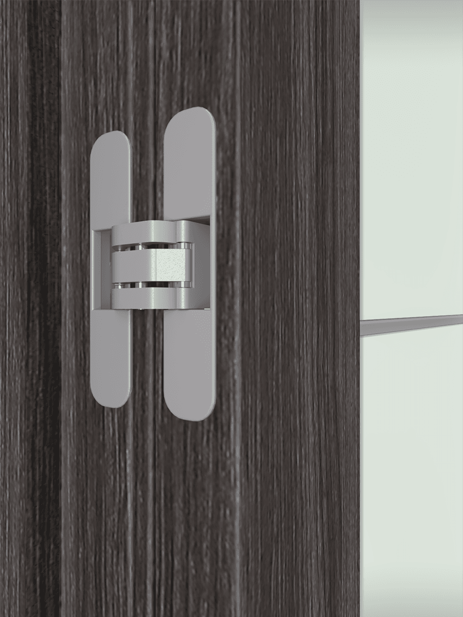 PALLADIO 5 LITE VETRO GRAY OAK CLOSET BELLDINNI MODERN INTERIOR DOOR - 3