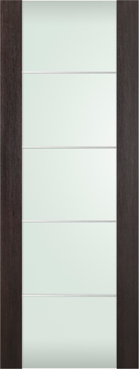 AVON 202 4H VETRO VERALINGA OAK SLAB BELLDINNI MODERN INTERIOR DOOR - 1